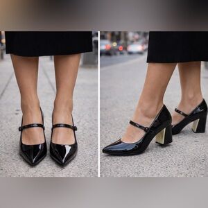 Jones New York Black Patent Heels